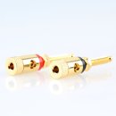 Audio Lautsprecher Einbau-Buchse Anschlussklemme 25mm rot+schwarz