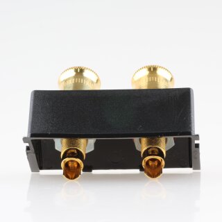 Hifi Lautsprecher WBT-0531 Montageplatte Bi-Wiring XL Für 4