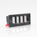 Audio Lautsprecher-Terminal 4 polig mit Klemmanschluss 70x24mm