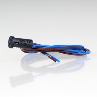 G4 Niedervolt 12V/24V Halogen Steck-Lampenfassung mit 60cm Anschlusskabel