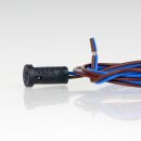 G4 Niedervolt 12V/24V Halogen Steck-Lampenfassung mit 60cm Anschlusskabel