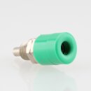 Bananen-Stecker Einbaubuchse Kupplung grün 4mm mit...