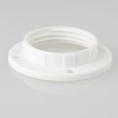 E14 Unterring Schraubring Thermoplast weiß 43x10mm...