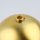 Lampen-Baldachin 50x100 Metall Messing roh unbehandelt Kugelform mit 10mm Stellring