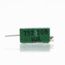 752208 Spindeltrimmer 10k Ohm 0.5W 10x10mm