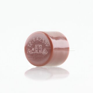 2,0A TR5 250V Feinsicherung träge 7.7x8.4mm