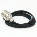 Textilkabel Schwarz mit Vintage E27 Lampenfassung Messing...
